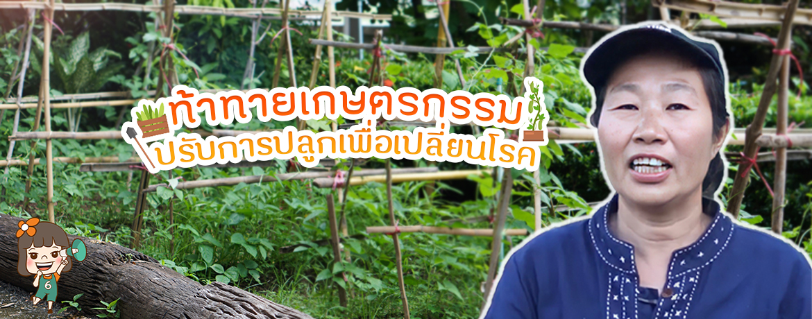 ท้าทายเกษตรกรรม ปรับการปลูกเพื่อเปลี่ยนโรค