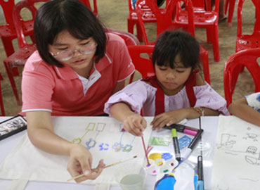 พลัง “Kids” เปลี่ยนทุกวันเสาร์ให้เป็น “วันเด็ก” ที่บ้านห้วยไทรงาม