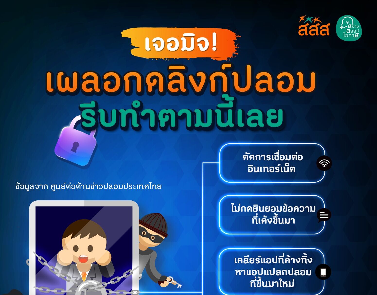 ใครเจอมิจ 😱‼ เผลอกดลิงก์ปลอม 💡 รีบทำตามนี้เลย 📱…