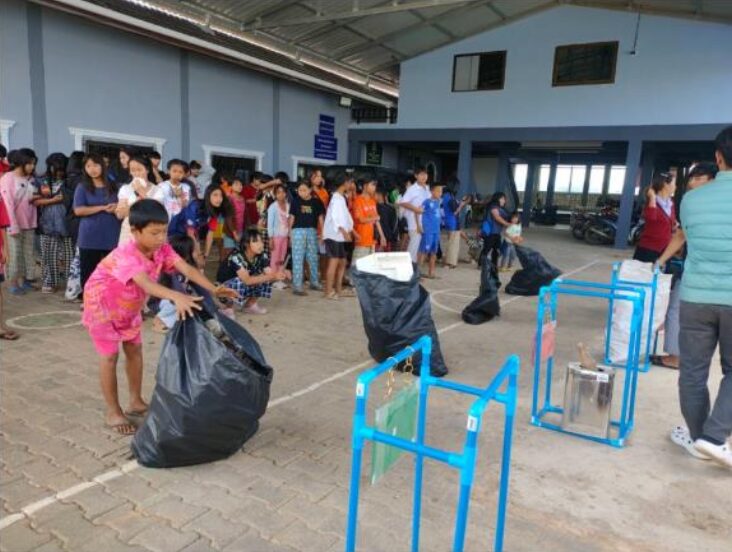 โครงการรวมพลังคัดขยะ บ้านพญาไพรเล่าจอ จ.เชียงราย